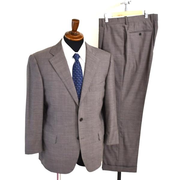 ビームス BEAMS F 3つボタン シングル 段返り スーツ 93 / M / AB5 ブラウングレー 袖口4つ釦 春夏秋対応 BFB-8104-5133/17 / 5TJ028 | BEAMS F