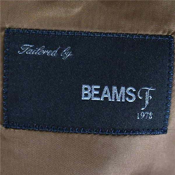ビームス BEAMS F 3つボタン シングル 段返り スーツ 93 / M / AB5 ブラウングレー 袖口4つ釦 春夏秋対応 BFB-8104-5133/17 / 5TJ028 | BEAMS F | 03