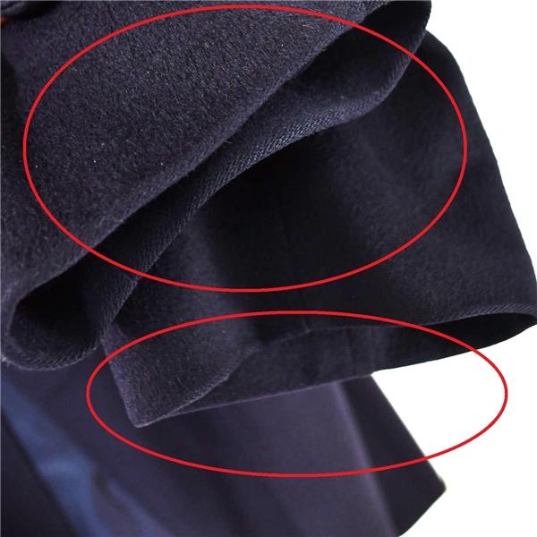 Takashimaya 高島屋 ELEFIT 比翼仕立て 4つボタン シングル ウールステンカラーコート M ダークネイビー 秋冬対応 22391 / 5TJ037 | ブランド登録なし | 06