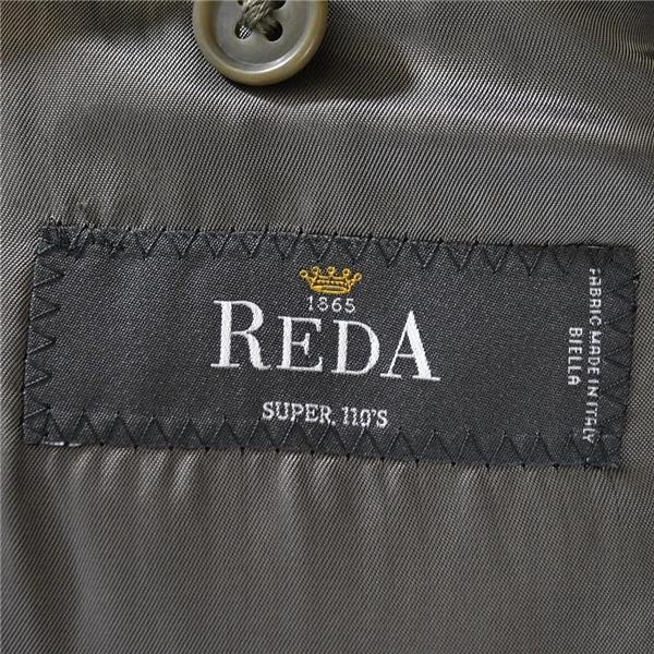 blazer's bank.com 伊製REDA生地 super110's 3つボタン シングル ジャケット 165cm-6Drop / M ダークグレー 本切羽 3601160 / 5TJ043 | SUIT SQUARE | 04
