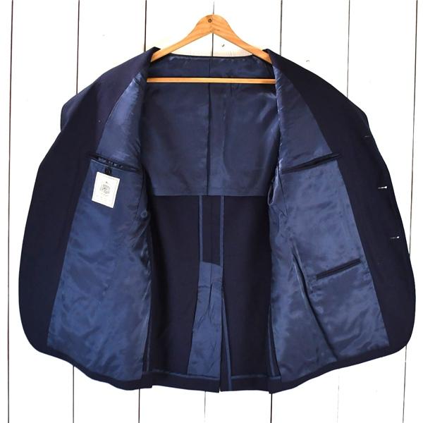 Jプレス J.PRESS 3つボタン シングル 段返り ジャケット 34L / AB4 / M ダークネイビー 袖口3つ釦 021-5-BZ-09-SM-0710 / 5TJ046 | J.PRESS | 01