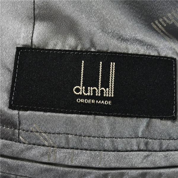 ダンヒル dunhill 2つボタン シングル ジャケット L グレー 袖口4つ釦 サイドベンツ 春秋冬対応 / 5TK003 | dunhill | 03