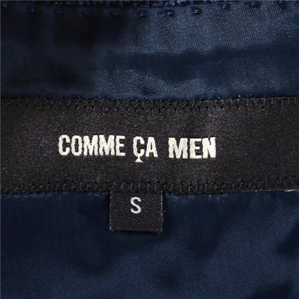 コムサメン COMME CA MEN コットン混 2つボタン シングル ジャケット M ダークネイビー 袖口3つ釦 07-15JR03 / 5TK005 | COMME CA MEN | 03
