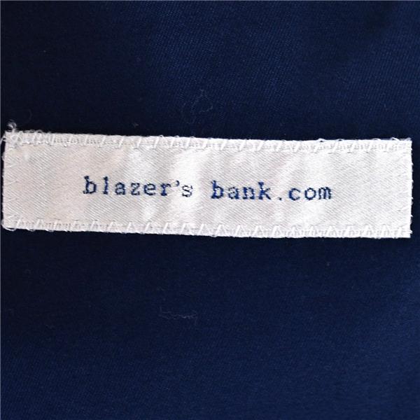 blazer's bank.com スーツカンパニー コットン100％ 3つボタン シングル 段返り ジャケット 165cm-6Drop / S 濃紺 382400 / 5TK008 | SUIT SQUARE | 03