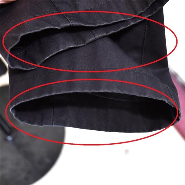 ニューヨーカー コットン100％ 比翼仕立て ステンカラーコート XL ブラック 取外し可能中綿ライナー付 11-38-9301-05-03 / 5TK009 | NEWYORKER | 06