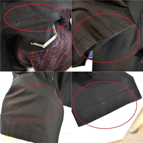 JUNKO SHIMADA 比翼仕立て 5つボタン シングル トレンチコート L ブラック 取外し可能中綿ライナー付 秋冬対応 G102J701-0 / 5TK010 | JUNKO SHIMADA | 05