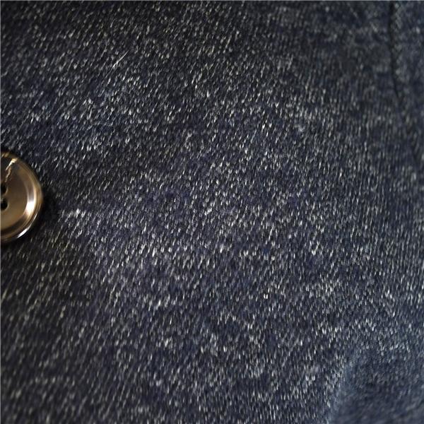 美品 DoCLASSE コットン混 3つボタン シングル 段返り ジャケット M ダークネイビー 袖口3つ釦 秋冬対応 55592-480 / 5TK020 | ブランド登録なし | 02