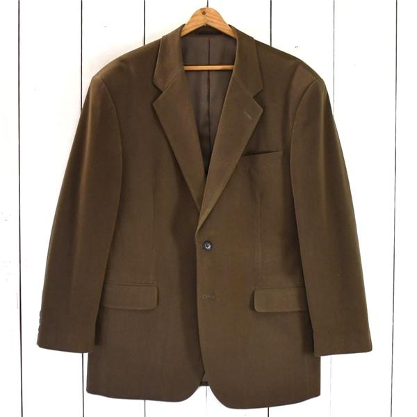FULL MARK フルマーク 2つボタン シングル ジャケット XL カーキブラウン 袖口3つ釦 ポリエステル100％ 春秋冬対応 815320 / 5TK023 | ブランド登録なし