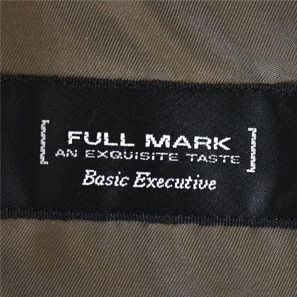 FULL MARK フルマーク 2つボタン シングル ジャケット XL カーキブラウン 袖口3つ釦 ポリエステル100％ 春秋冬対応 815320 / 5TK023 | ブランド登録なし | 03
