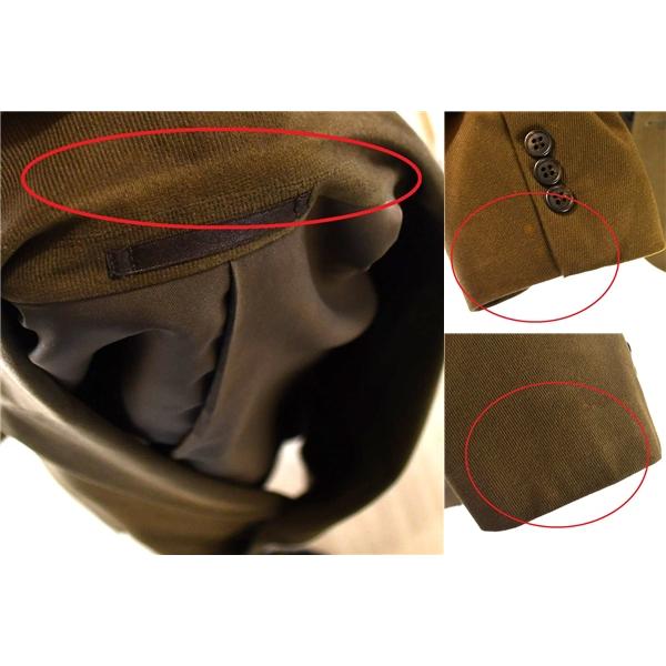 FULL MARK フルマーク 2つボタン シングル ジャケット XL カーキブラウン 袖口3つ釦 ポリエステル100％ 春秋冬対応 815320 / 5TK023 | ブランド登録なし | 05