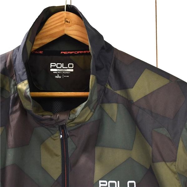 POLO SPORT ラルフローレン 迷彩柄 フルジップアップ ナイロンジャケット S / 170/92A カーキベース 春秋冬対応 776954711002 / 5TK032 | POLO RALPH LAUREN | 03