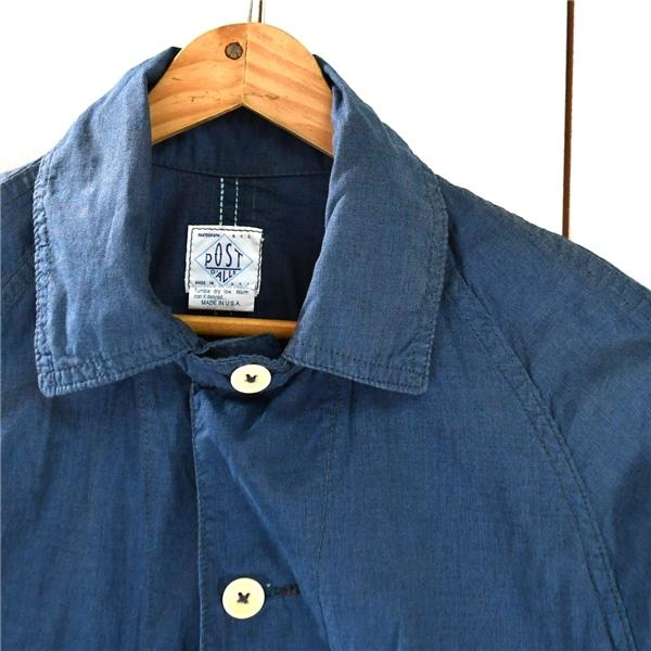 USA製 ポストオーバーオールズ POST O'ALLS エンジニア ジャケット カバーオール シャツジャケット M ネイビー 114-01-1449 / 5TL005 | POST O'ALLS | 03