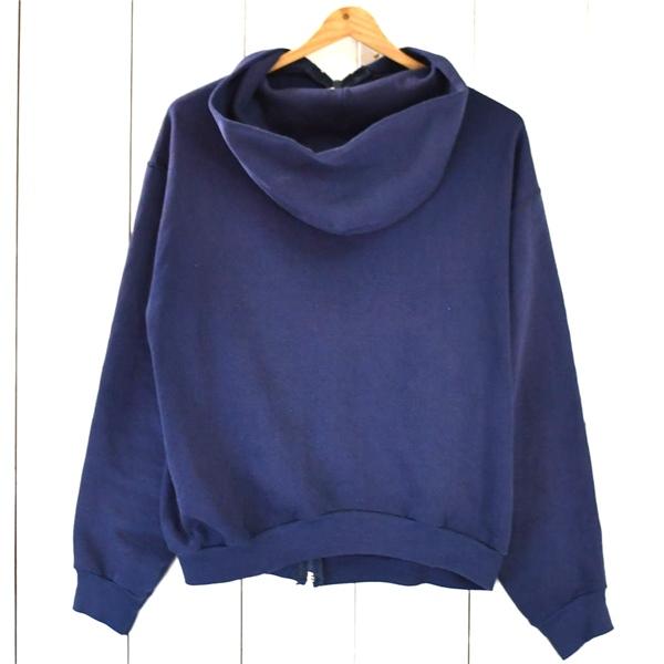 USA製 80年代 ヴィンテージ ラッセルアスレティック Russell Athletic フルジップアップ スウェット パーカー M ネイビー / 5TL010 | Russell Athletic | 01