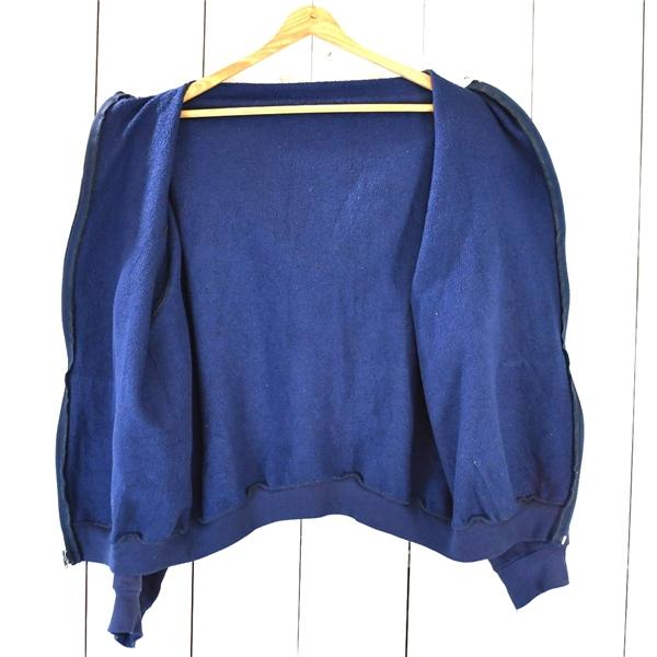 USA製 80年代 ヴィンテージ ラッセルアスレティック Russell Athletic フルジップアップ スウェット パーカー M ネイビー / 5TL010 | Russell Athletic | 02