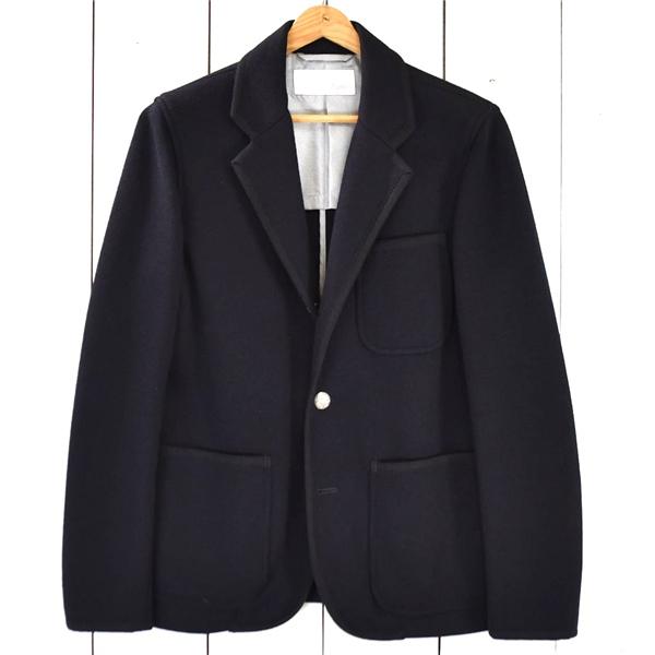 美品 ビームス BEAMS LIGHTS 3つボタン シングル 段返り ジャケット 46 / M ダークネイビー 春秋冬対応 日本製 5116-0046-565 / 5TL011 | BEAMS LIGHTS