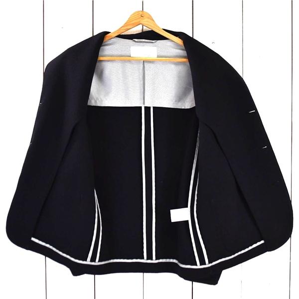 美品 ビームス BEAMS LIGHTS 3つボタン シングル 段返り ジャケット 46 / M ダークネイビー 春秋冬対応 日本製 5116-0046-565 / 5TL011 | BEAMS LIGHTS | 01