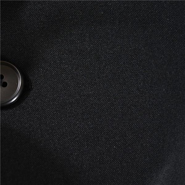 美品 ユニクロ UNIQLO 2つボタン シングル ジャケット M ブラック 袖口3つ釦 春夏秋対応 ポリエステル72％ 311-448034 / 5TL012 | ユニクロ | 02