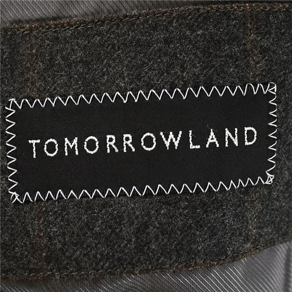 トゥモローランド TOMORROWLAND 伊製ロロピアーナ生地 比翼仕立て ステンカラーコート 44/M グレー ウインドペン BWC-203 / 5TL014 | TOMORROWLAND | 04
