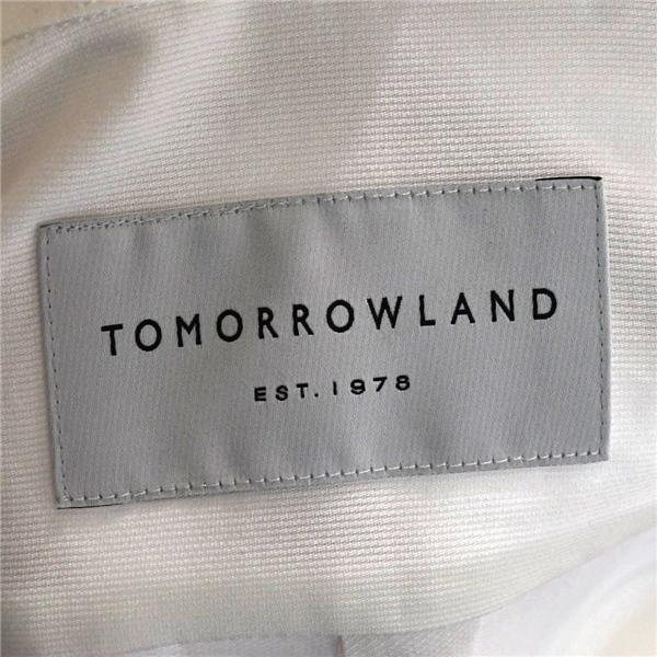 トゥモローランド TOMORROWLAND 5つボタンシングル 半袖シャツ L ホワイト 春夏対応 WS018CU / 5TL017 | TOMORROWLAND | 02