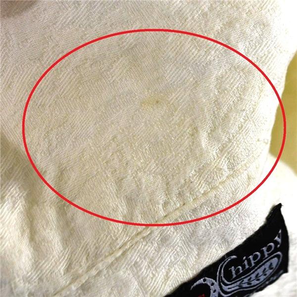 ドレスヒッピー Dress hippy コットン100％ 6つボタンシングル 半袖シャツ M ホワイト 型押し生地 日本製 春夏対応 / 5TL018 | ブランド登録なし | 03