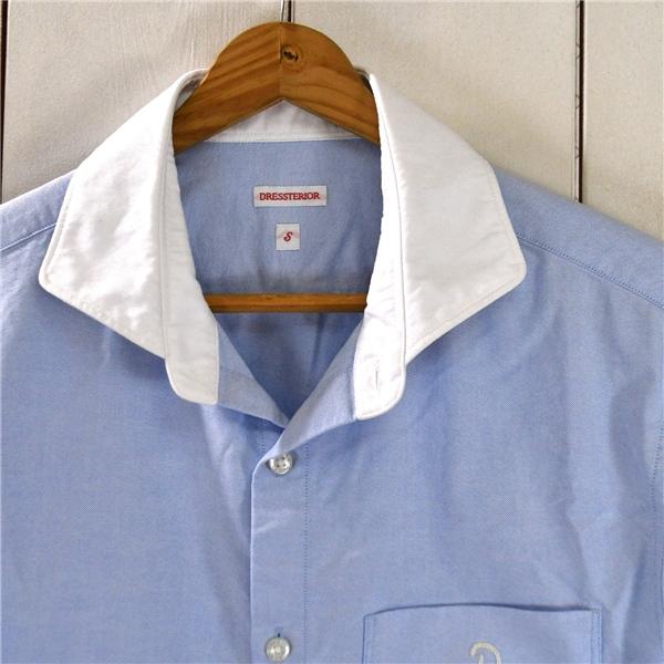 ドレステリア DRESSTERIOR コットン100％ 七分袖 シャツ S ライトブルー 袖先2つ釦 春夏対応 ワールド 086-88117 / 5TL021 | DRESSTERIOR | 02