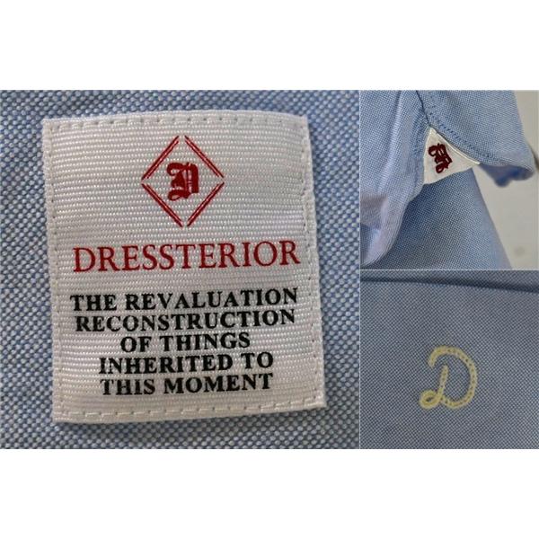 ドレステリア DRESSTERIOR コットン100％ 七分袖 シャツ S ライトブルー 袖先2つ釦 春夏対応 ワールド 086-88117 / 5TL021 | DRESSTERIOR | 03