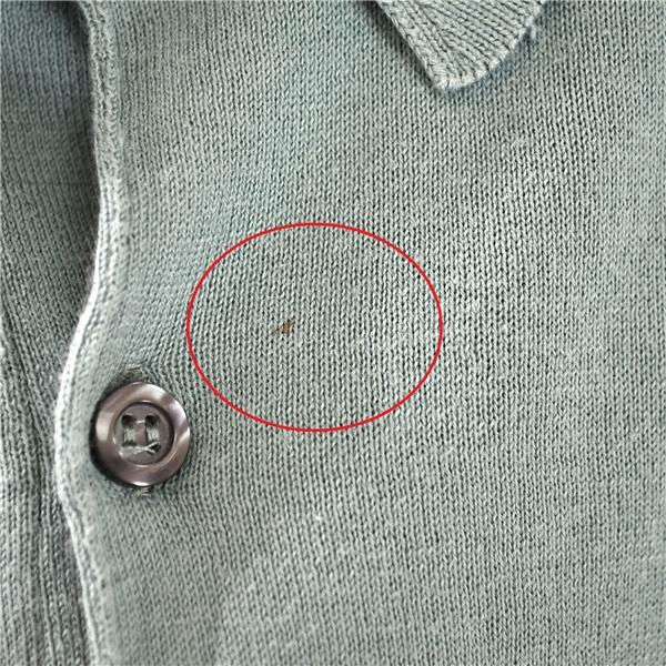 英国製 ジョンスメドレー JOHN SMEDLEY コットン100％ ポロシャツ 半袖シャツ S グリーングレー リーミルズエージェンシー / 5TL025 | JOHN SMEDLEY | 04