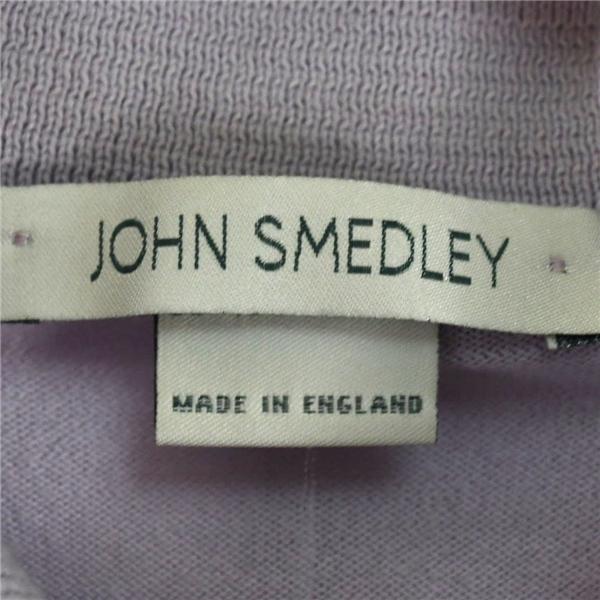 英国製 ジョンスメドレー JOHN SMEDLEY コットン100％ ポロシャツ 半袖シャツ S ライトパープル リーミルズエージェンシー / 5TL026 | JOHN SMEDLEY | 02