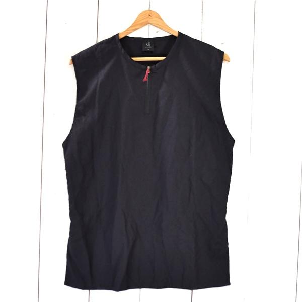 アクシーズクイン AXESQUIN 凌 シノギ ナイロン100％ ベスト S ブラック 登山 アウトドア 春夏対応 041014 / 5TL028 | AXESQUIN