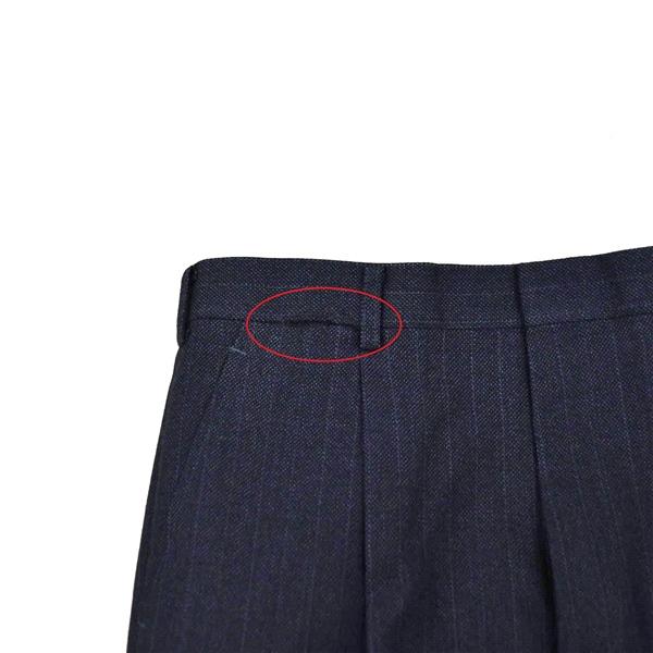 ROSSY 3ピース 2つボタン シングルスーツ M A4 ダークグレー ストライプ 3F-062 合物 春秋 5XB058 | ブランド登録なし | 04