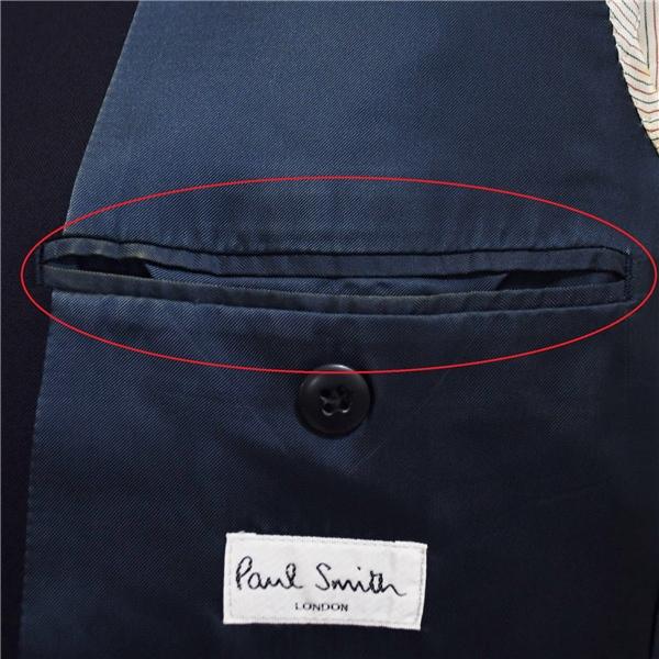 ポールスミス LONDON 3つボタン シングルスーツ M A5 ダークネイビー SU-K1008-02 夏物 春夏 薄手 5XD033 | Paul Smith | 05