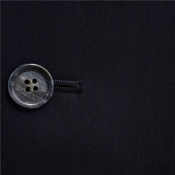 ダーバン 2つボタン シングルスーツ M Y6 ダークネイビー ストライプ ノータック 1315128-39 夏物 春夏 5XD052 | D'URBAN | 02