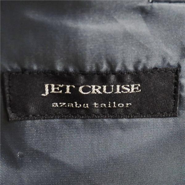 麻布テーラー 2つボタン シングルスーツ S YA4 ダークネイビー ストライプ ノータック O158-ZA41 合物 春秋 5XE031 | 麻布テーラー | 03