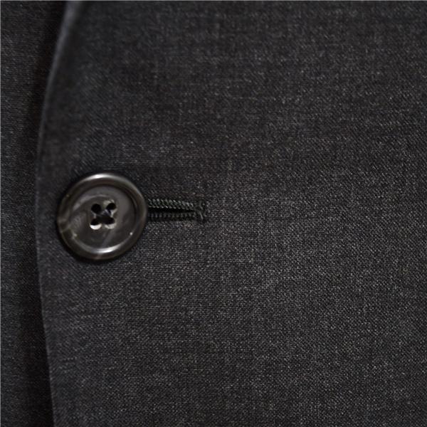 美品 ブルックスブラザーズ 2つボタン シングルスーツ S A4 ダークグレー ノータック 19-02-2690-04-22 夏物 春夏 薄手 5XE041 | BROOKS BROTHERS | 02