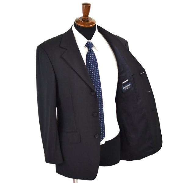 ブルックス STRETCH シルク混 3つボタン シングルスーツ S A4 ダークグレー RN99458 合物 春秋 5XE044 | BROOKS BROTHERS | 01