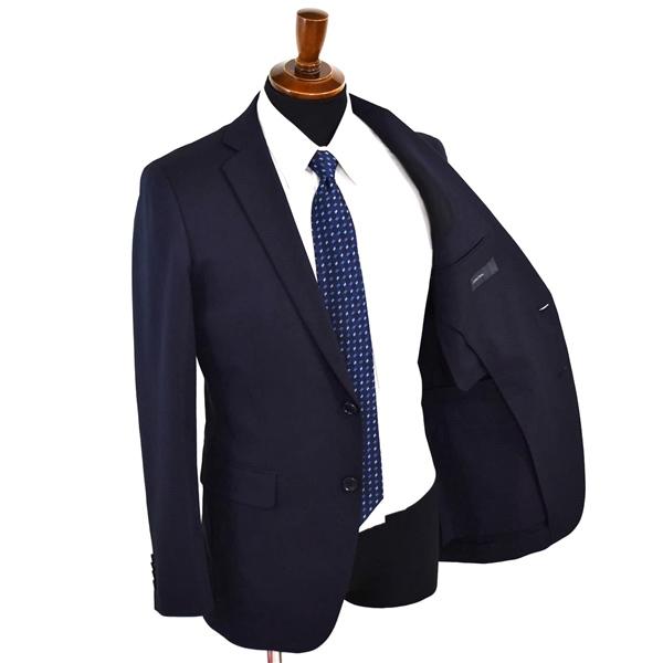 COMMUTECH 2つボタン シングルスーツ L A7 ダークネイビー ノータック ウォッシャブル 126105 夏物 春夏 5XE068 | ブランド登録なし | 01
