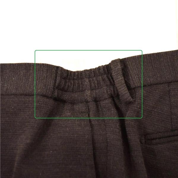 新品同様 ユニバーサルランゲージ 2つボタン シングルスーツ L A7 ダークブラウン ノータック NT13AJ01 夏物 春夏 薄手 5XE071 | UNIVERSAL LANGUAGE | 04