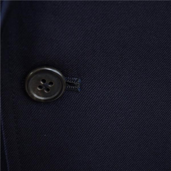 Jプレス 段返り 3つボタン シングルスーツ L AB7 ダークネイビー ノータック SR-OV-CA-0001 合物 春秋 5XE106 | J.PRESS | 02
