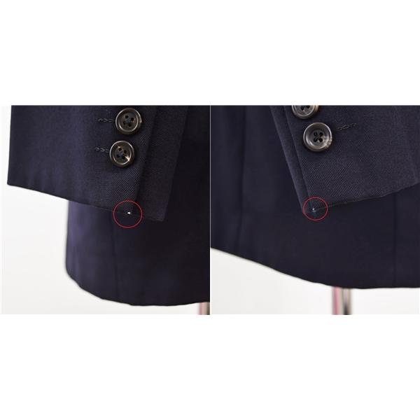 Jプレス 段返り 3つボタン シングルスーツ L AB7 ダークネイビー ノータック SR-OV-CA-0001 合物 春秋 5XE106 | J.PRESS | 05
