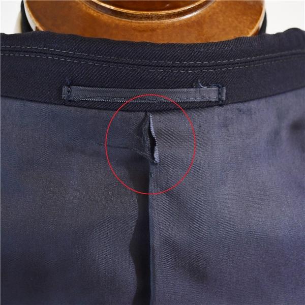 Jプレス 段返り 3つボタン シングルスーツ L AB7 ダークネイビー ノータック SR-OV-CA-0001 合物 春秋 5XE106 | J.PRESS | 06