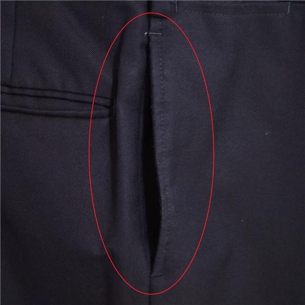 Jプレス 段返り 3つボタン シングルスーツ L AB7 ダークネイビー ノータック SR-OV-CA-0001 合物 春秋 5XE106 | J.PRESS | 08