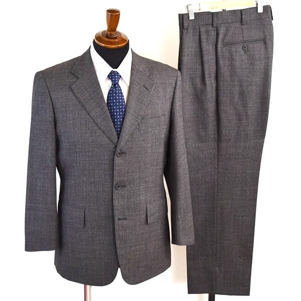Jプレス 3つボタン シングルスーツ M A4 ダークグレー J.PRESS SR-OV-LA-0550 夏物 春夏 5XE107 | J.PRESS