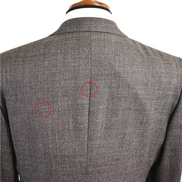 Jプレス 3つボタン シングルスーツ M A4 ダークグレー J.PRESS SR-OV-LA-0550 夏物 春夏 5XE107 | J.PRESS | 05