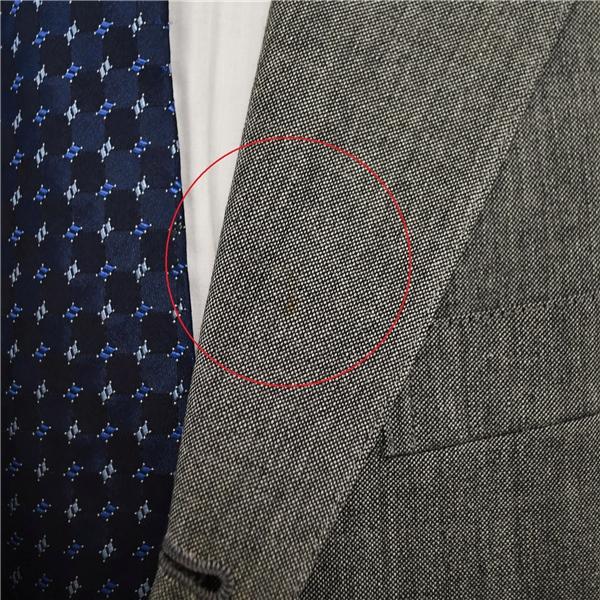 Jプレス 段返り 3つボタン シングルスーツ L AB6 ダークグレー ノータック SR-OV-NA-0212 夏物 春夏 5XE108 | J.PRESS | 05