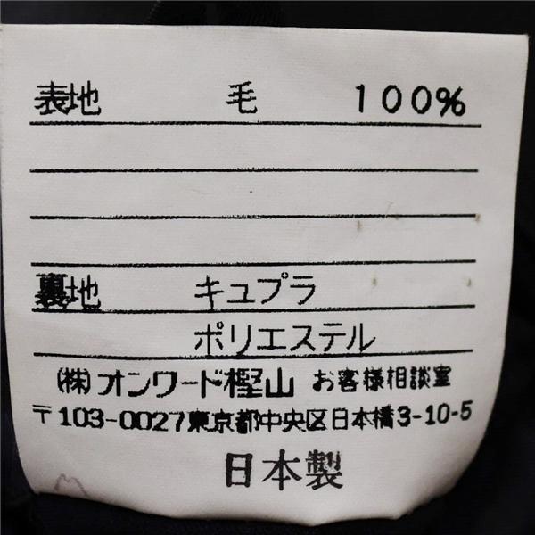 Jプレス 3つボタン シングルスーツ M YA5 ダークグレー ストライプ J.PRESS PW-OP-GW-0120 夏物 春夏 5XF018 | J.PRESS | 04