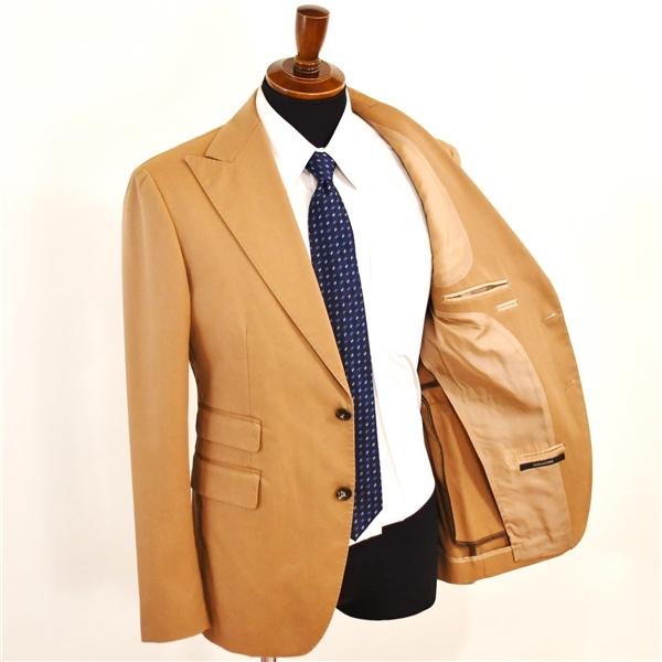 TAGLIATORE 2つボタン シングルスーツ L YA7 キャメルブラウン 2SVJ26D11 合物 春秋 5XF027 | TAGLIATORE | 01