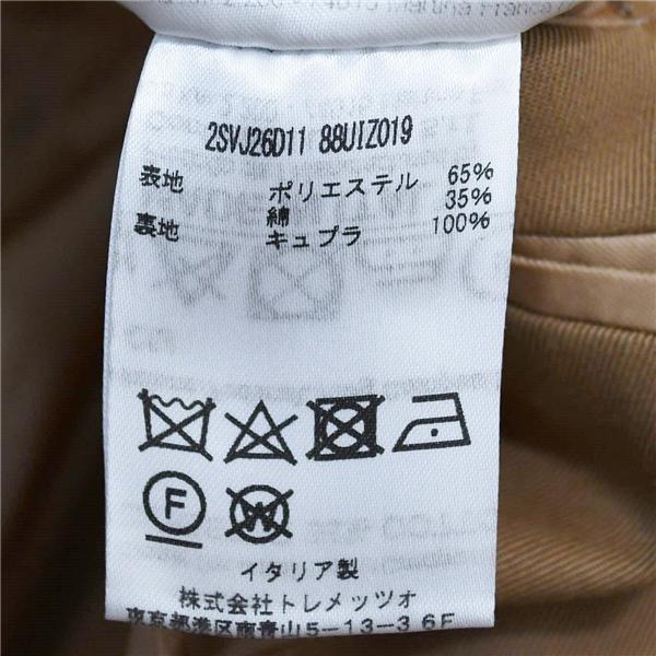 TAGLIATORE 2つボタン シングルスーツ L YA7 キャメルブラウン 2SVJ26D11 合物 春秋 5XF027 | TAGLIATORE | 04