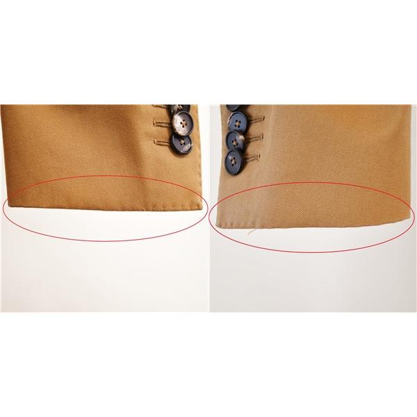 TAGLIATORE 2つボタン シングルスーツ L YA7 キャメルブラウン 2SVJ26D11 合物 春秋 5XF027 | TAGLIATORE | 06