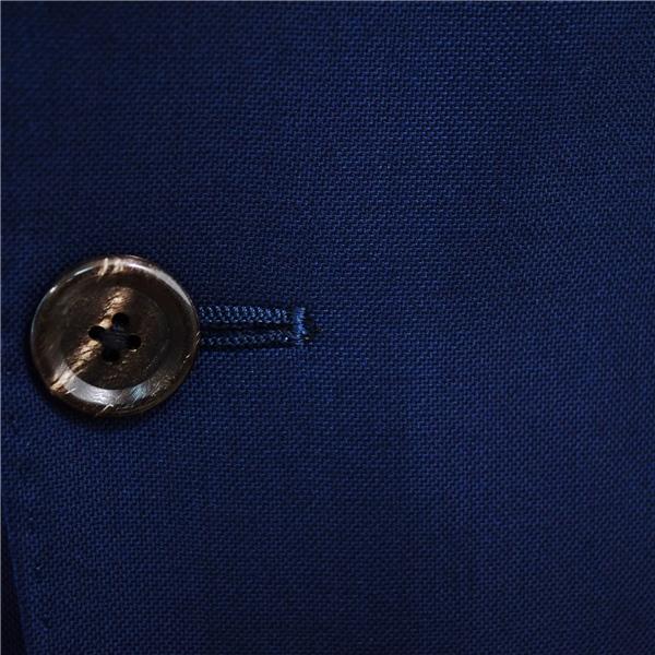 新品同様 未使用品 HILTON 伊製 グアベロ生地 2つボタン シングルスーツ S YA3 ダークネイビー 105100 合物 春秋 5XF029 | HILTON | 02