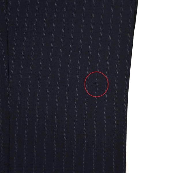 TK タケオキクチ 120's生地 2つボタン シングルスーツ M Y7 ブラック ストライプ 616-67505 夏物 春夏 5XF061 | TAKEO KIKUCHI | 06